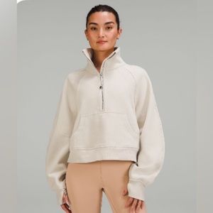 Lululemon Scuba Oversized Funnel Neck Half Zip